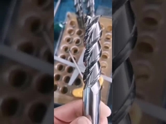 3 flüt alüminyum parmak freze